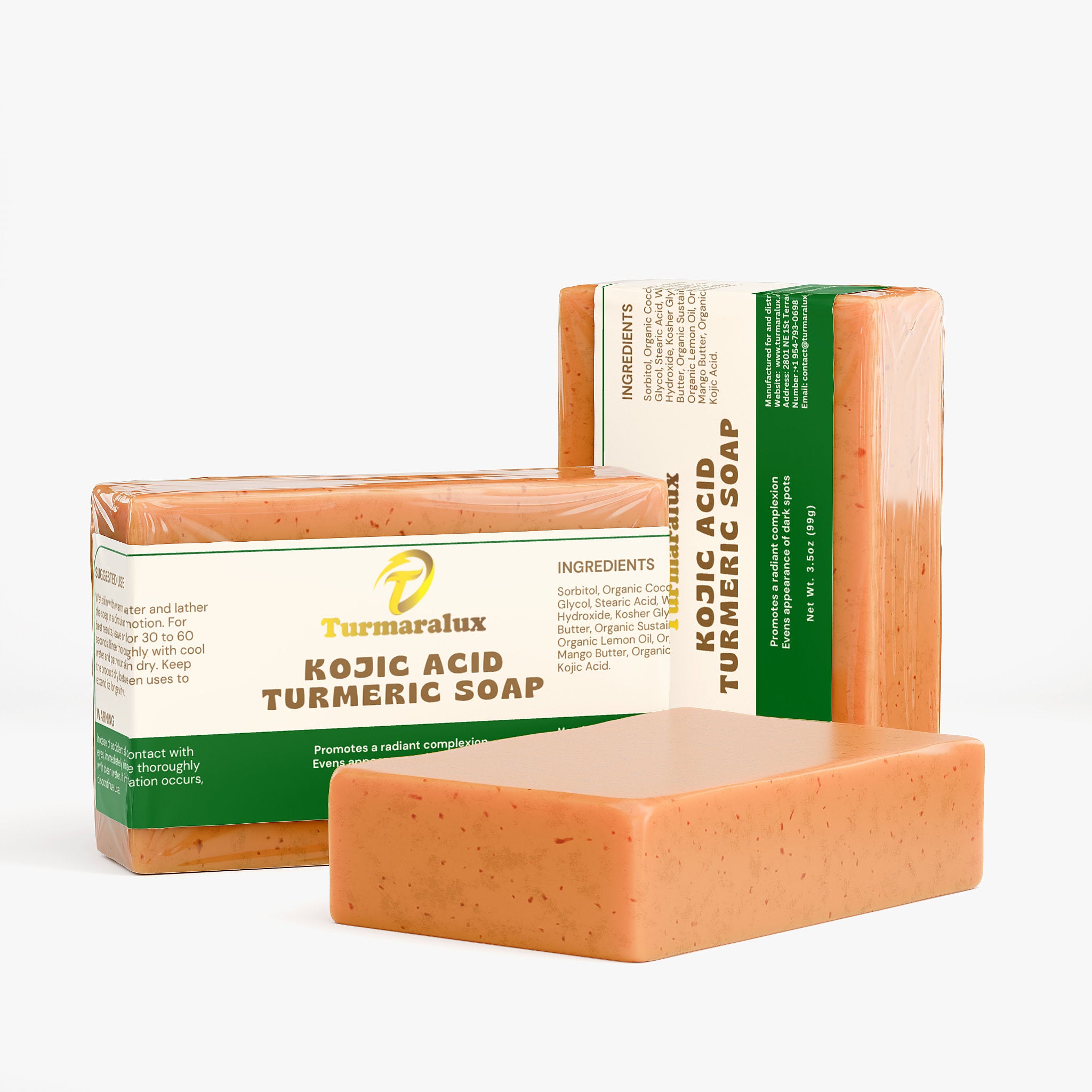 Kojic Acid & Turmeric Soap